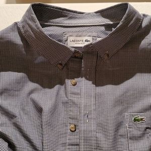 Lacoste Button Down 2XL (BLUE)